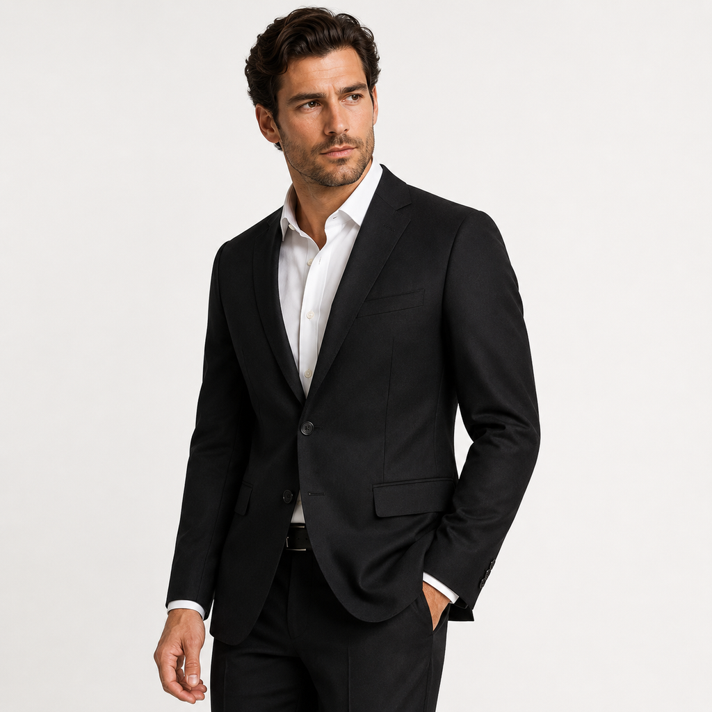 Aureon Black Tailored Blazer